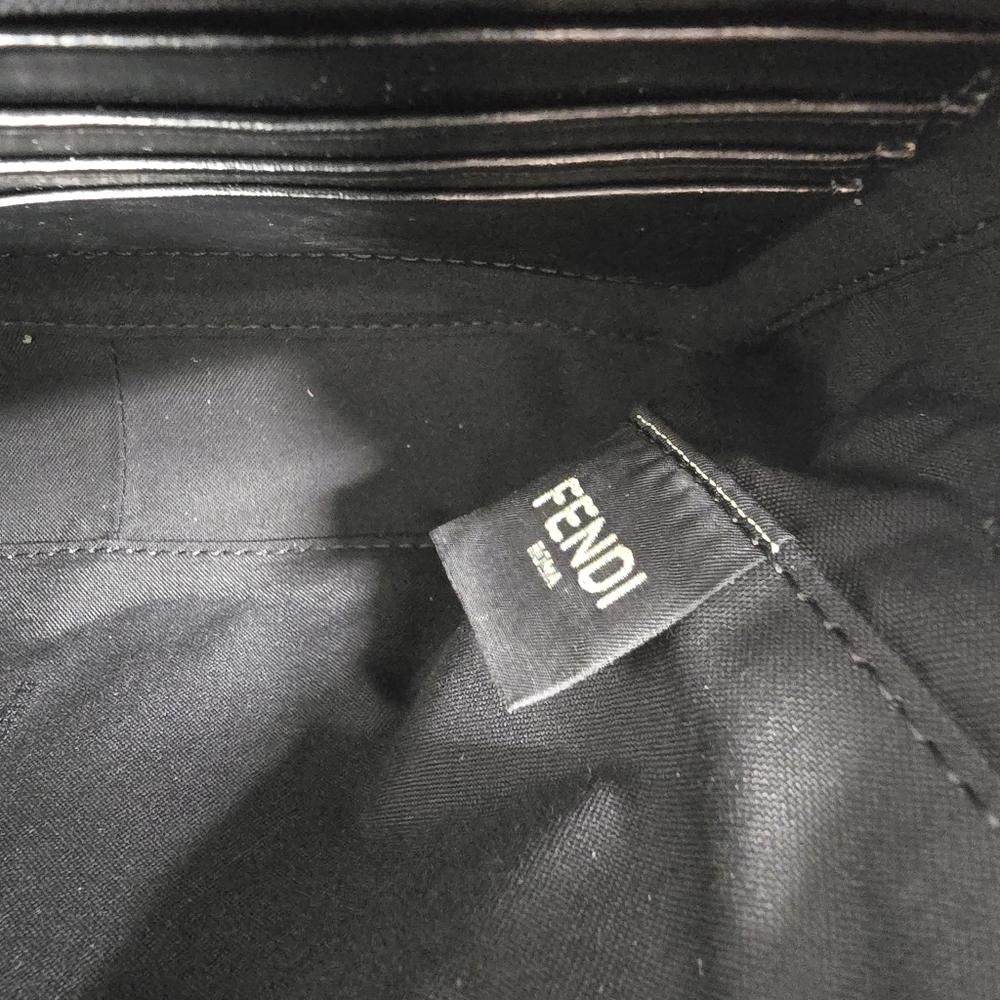 Fendi Black and Yellow Crossbody Bag - Picture 10 of 14